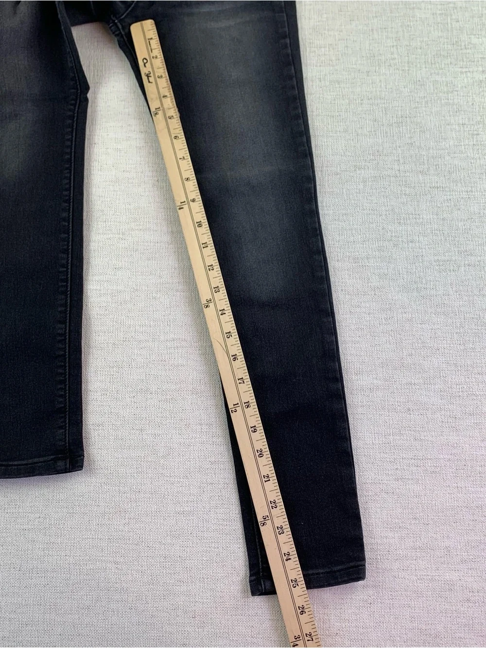 The Children Place legging jeans in faded black skinny jeans adjustable waist
